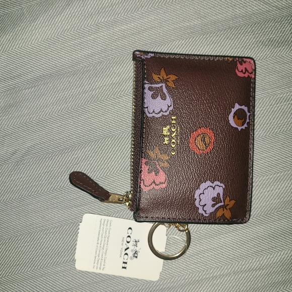 COACH NEW YORK CARD HOLDER NWT BROWN - Picture 2 of 5